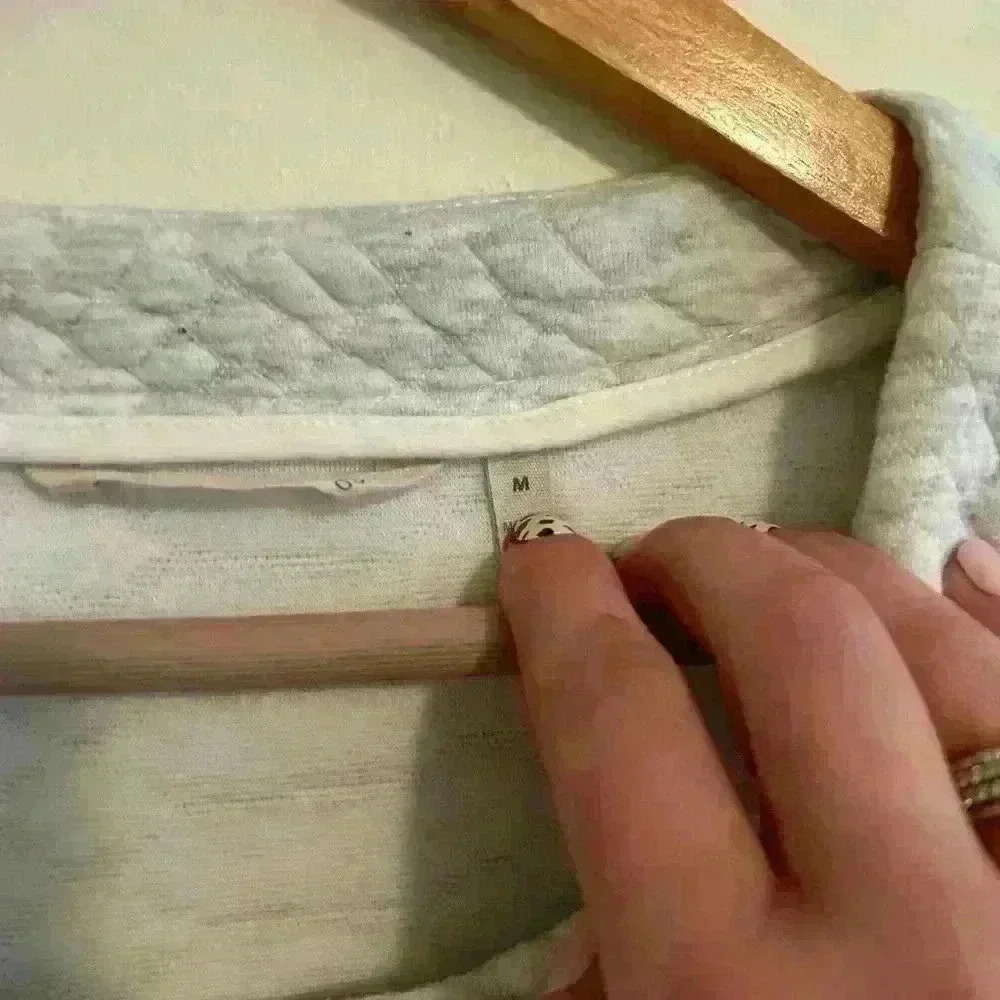 Soft Surroundings Quilted Snap Down Jacket Medium… - image 5